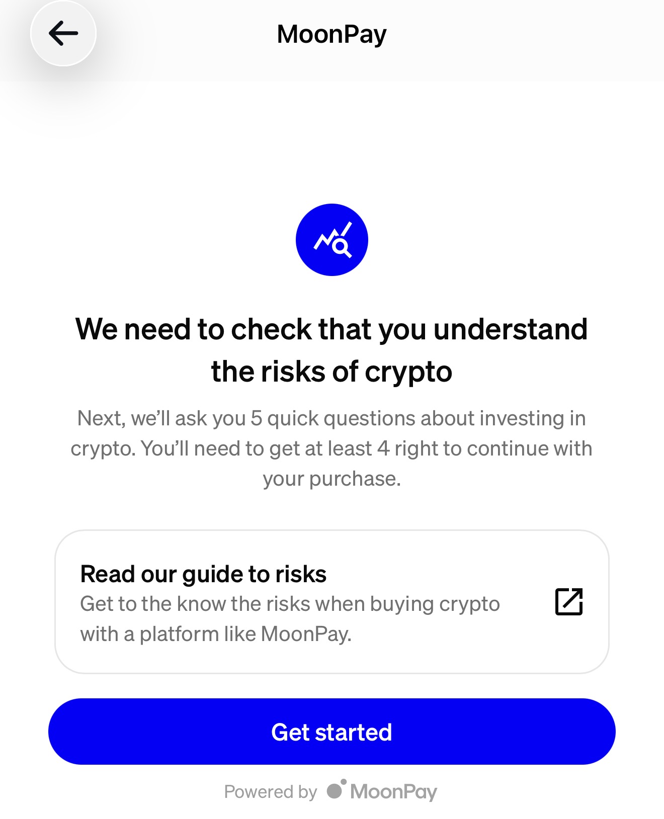 Risk quiz introduction
